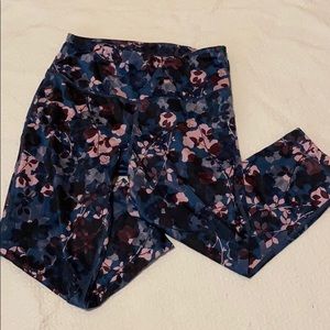 Floral leggings